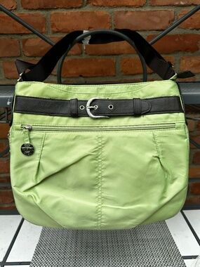 Travelon Nylon Adjustable Hobo with Belt Detail / Crossbody NWT